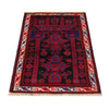 Baluchi Rug Handmade Red Geometric 2x4 ft