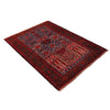 Baluchi Rug Handmade Red Prayer Design 3x5 ft