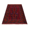 Baluchi Rug Handmade Red Geometric 2x4 ft