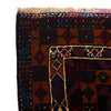 Baluchi Rug Handmade Multi Geometric 4x6 ft