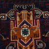 Baluchi Rug Handmade Multi Geometric 4x6 ft