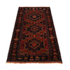 Baluchi Rug Handmade Red Geometric 4x6 ft