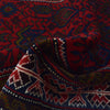 Baluchi Rug Handmade Red Geometric 3x5 ft