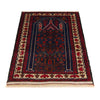 Baluchi Rug Handmade Multi Geometric 2x4 ft