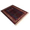 Baluchi Rug Handmade Multi Geometric 2x4 ft