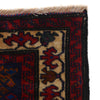 Baluchi Rug Handmade Multi Geometric 2x4 ft