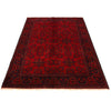 Khal Mohammadi Rug Handmade Red 4x7 ft