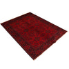 Khal Mohammadi Rug Handmade Red 4x7 ft