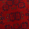 Khal Mohammadi Rug Handmade Red 4x7 ft