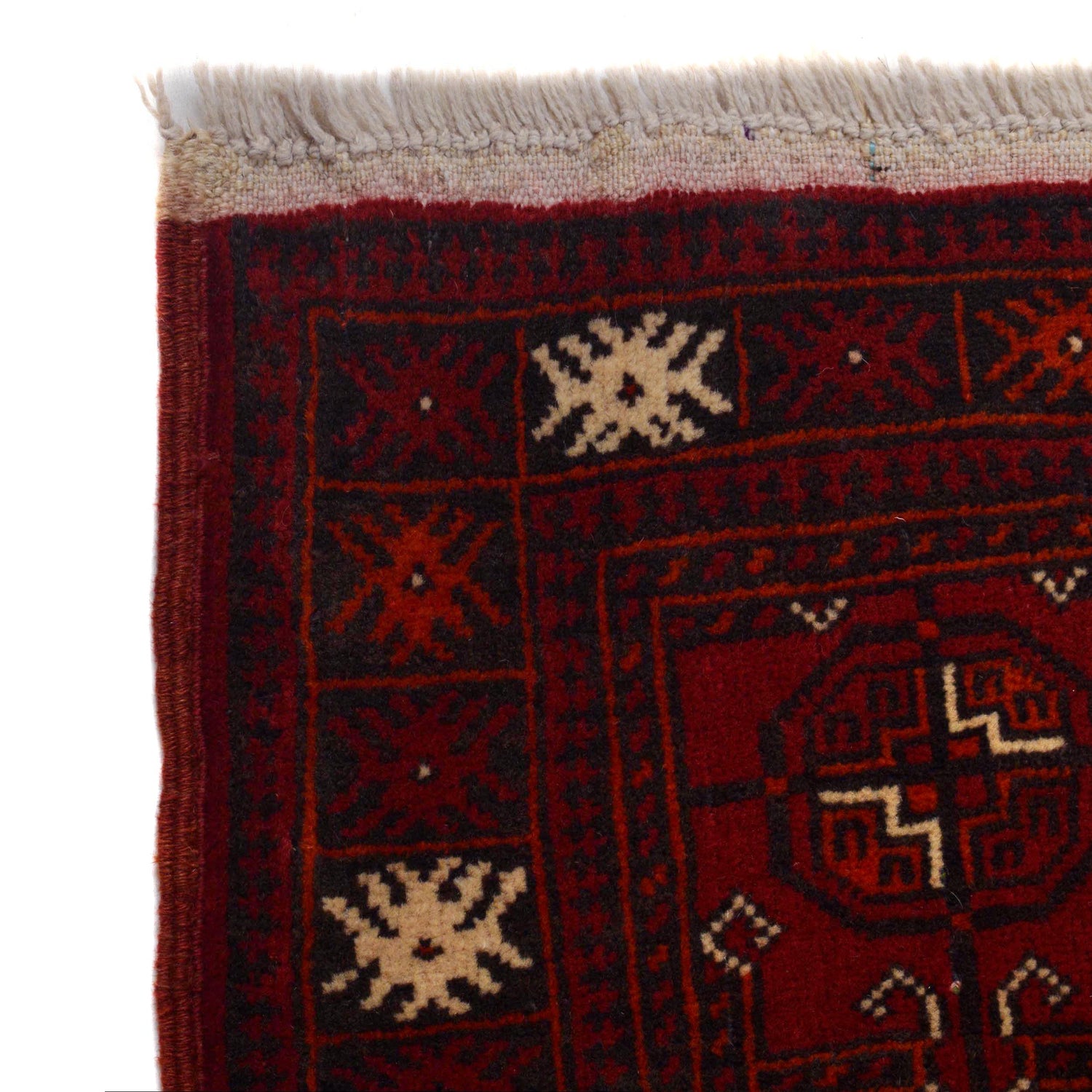 Bokhara Rug Handmade Red Medallion 6' Runner