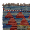 Handmade Multi Kilim Geometric 5' Runner