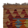 Handmade Multi Kilim Geometric 5' Runner
