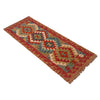 Handmade Multi Kilim Geometric 5' Runner
