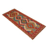 Handmade Multi Kilim Geometric 5' Runner