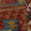 Handmade Multi Kilim Geometric 5' Runner