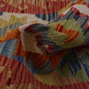 Handmade Multi Kilim Geometric 5' Runner