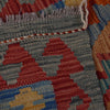 Handmade Multi Kilim Geometric 5' Runner