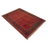 Baluchi Rug Handmade Red Geometric 2x4 ft