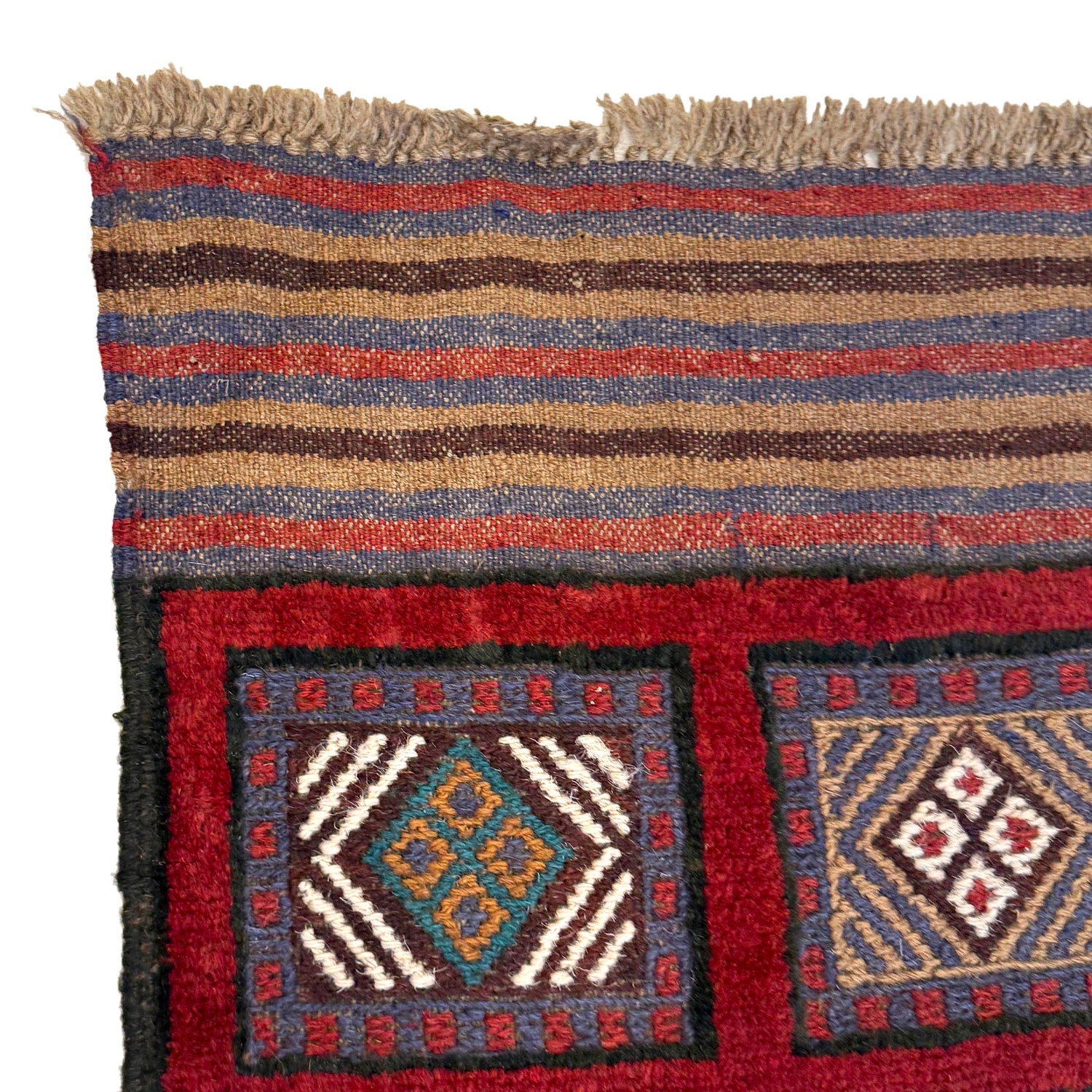 Barjasta Area Rug Handmade Multi Floral 4x6 ft