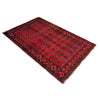 Baluchi Rug Handmade Red Floral 4x6 ft