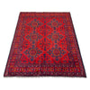 Khal Mohammadi Rug Handmade Red 4x7 ft