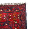 Khal Mohammadi Rug Handmade Red 4x7 ft