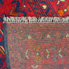 Khal Mohammadi Rug Handmade Red 4x7 ft