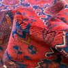 Khal Mohammadi Rug Handmade Red 4x7 ft