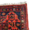 Khal Mohammadi Rug Handmade Red 3x5 ft