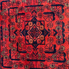 Khal Mohammadi Rug Handmade Red 3x5 ft