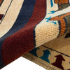 War Area Rug Handmade Beige Riffle + Tank + Helicopter +