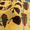 War Area Rug Handmade Yellow Riffle + Tank + Helicopter +