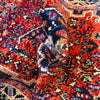 Shirazi Runner Rug Handmade Multi Medallion 10' Runner