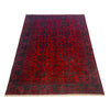 Khal Mohammadi Rug Handmade Red 4x7 ft