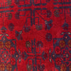 Khal Mohammadi Rug Handmade Red 4x7 ft