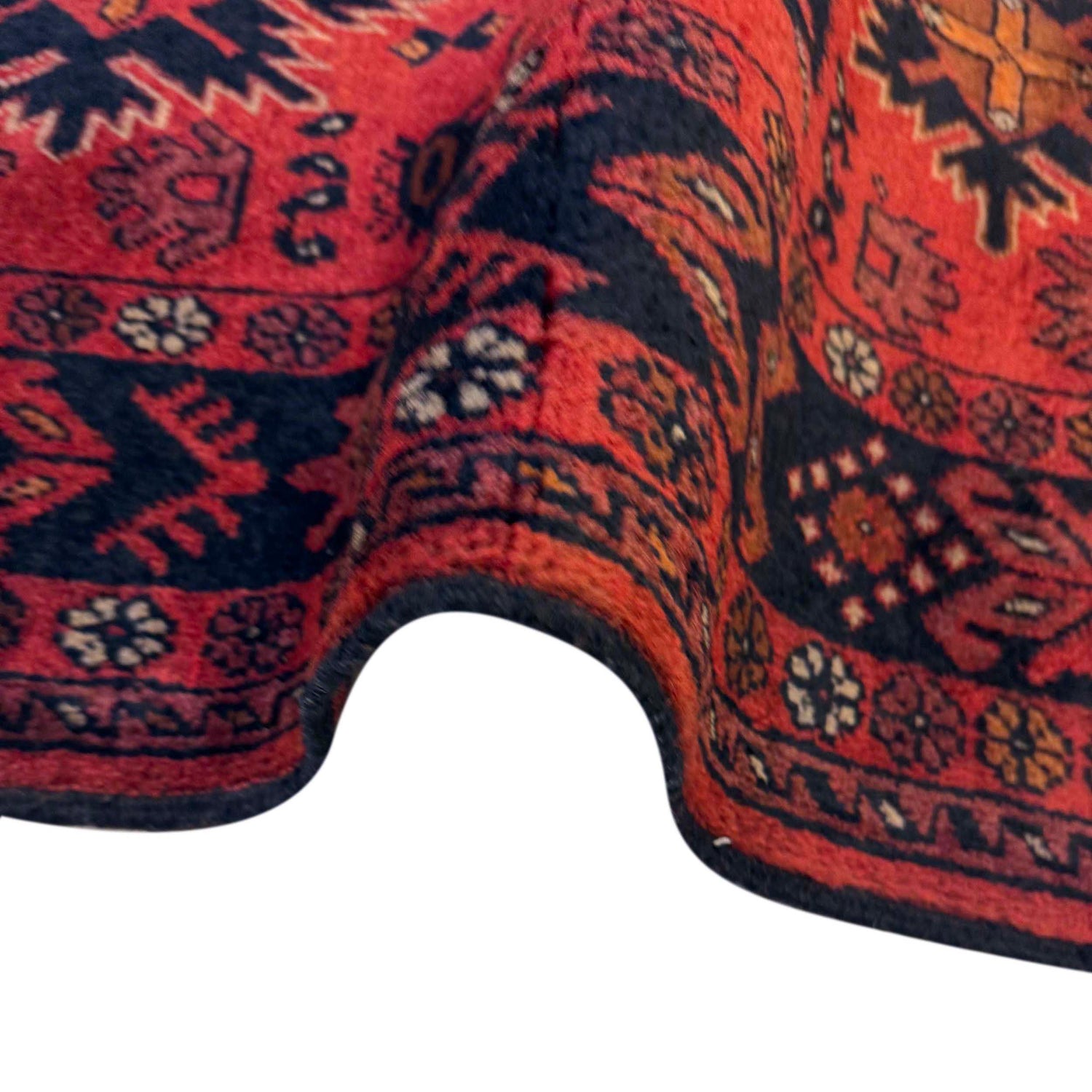 Khal Mohammadi Rug Handmade Red 3x5 ft