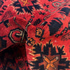 Khal Mohammadi Rug Handmade Red 3x5 ft