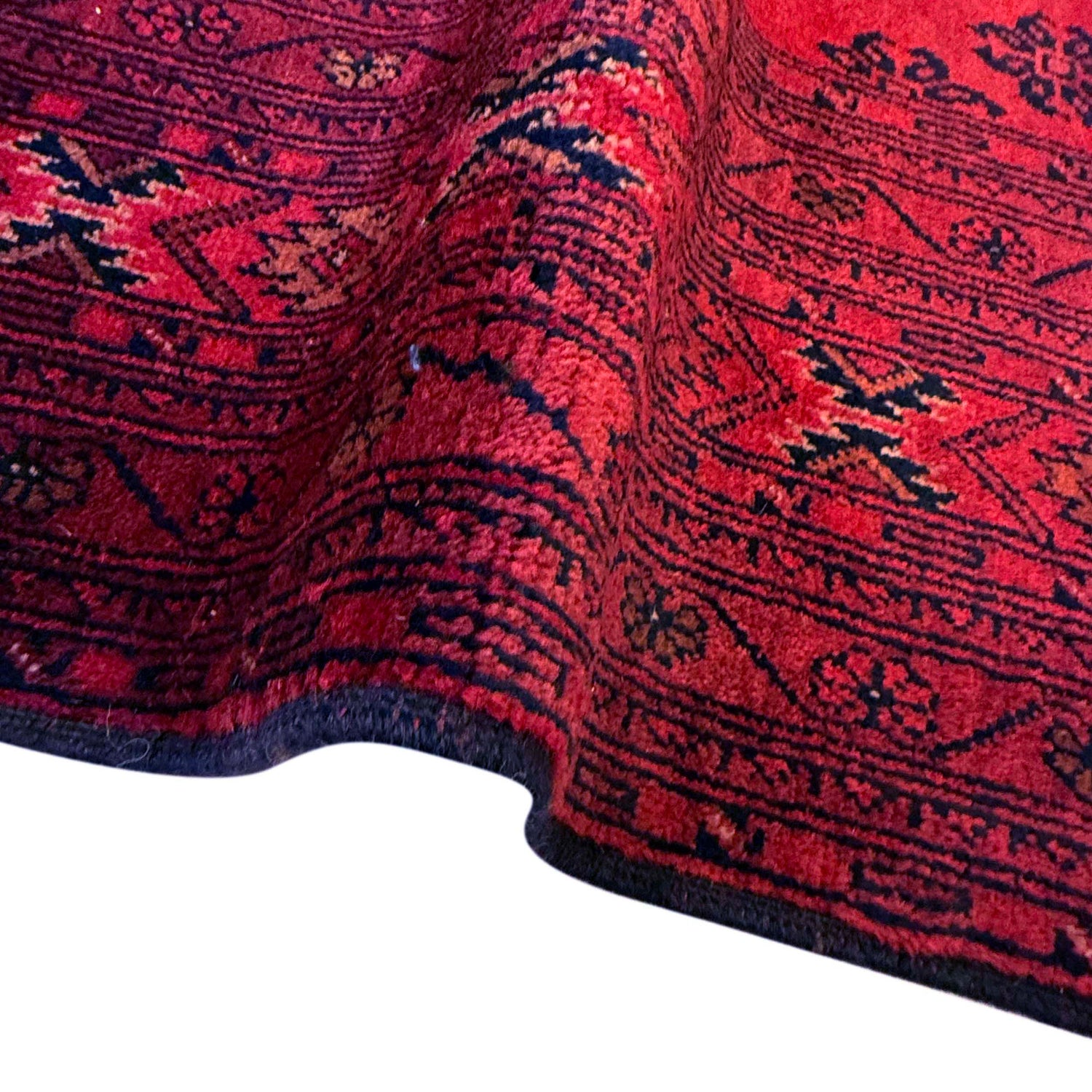 Khal Mohammadi Rug Handmade Red 7x10 ft