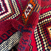 Baluchi Rug Handmade Multi Geometric 2x4 ft