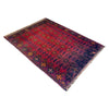 Baluchi Rug Handmade Red Geometric 2x4 ft