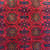 Baluchi Rug Handmade Red Geometric 2x4 ft