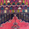 Baluchi Rug Handmade Red Prayer Design 2x4 ft