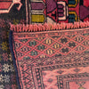 Baluchi Rug Handmade Red Prayer Design 2x4 ft