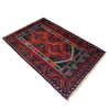 Baluchi Rug Handmade Multi Prayer Design 2x4 ft