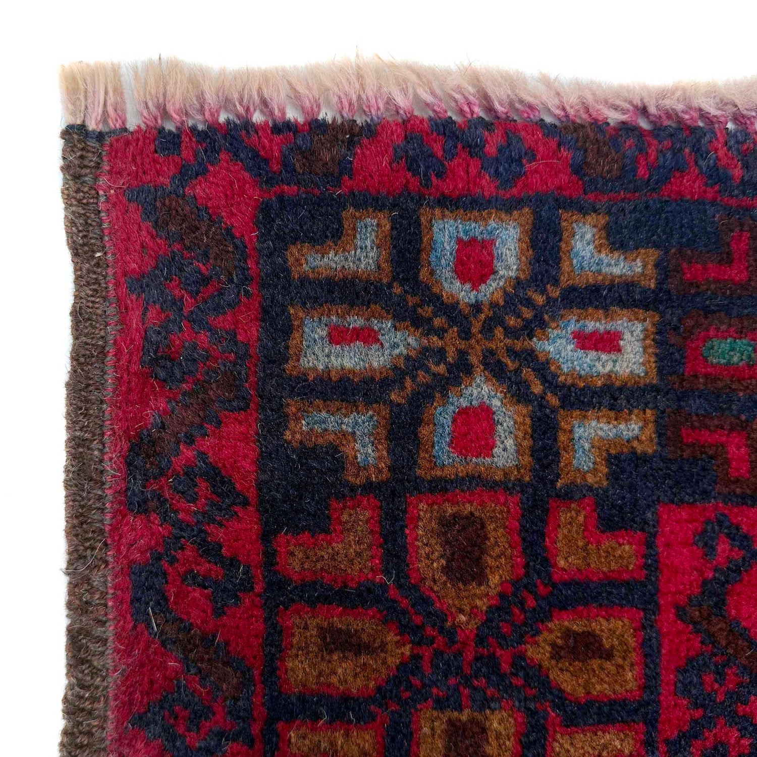 Baluchi Rug Handmade Multi Geometric 3x5 ft