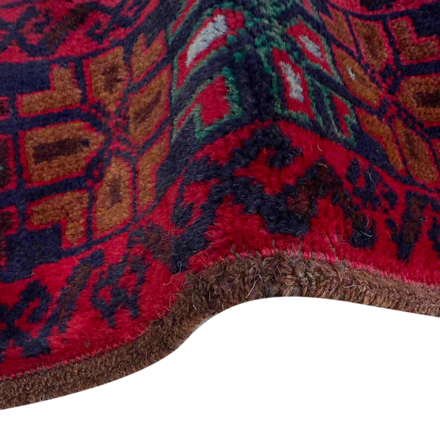 Baluchi Rug Handmade Multi Geometric 3x5 ft