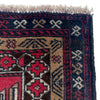 Baluchi Rug Handmade Red Prayer Design 2x4 ft