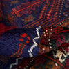 Natural Baluch Area Rug Handmade Multi Floral 6x9 ft