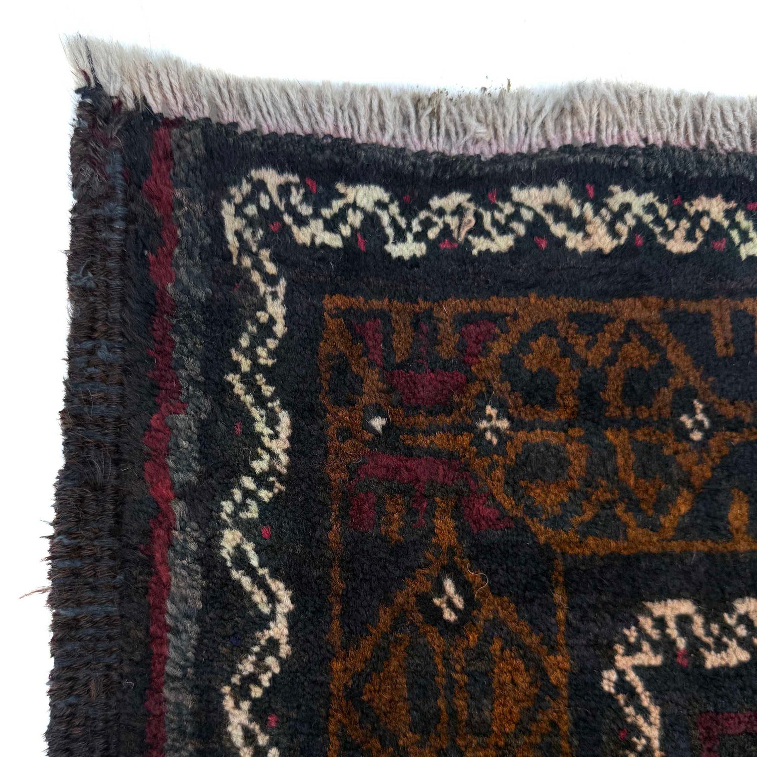Baluchi Rug Handmade Multi Geometric 5x8 ft