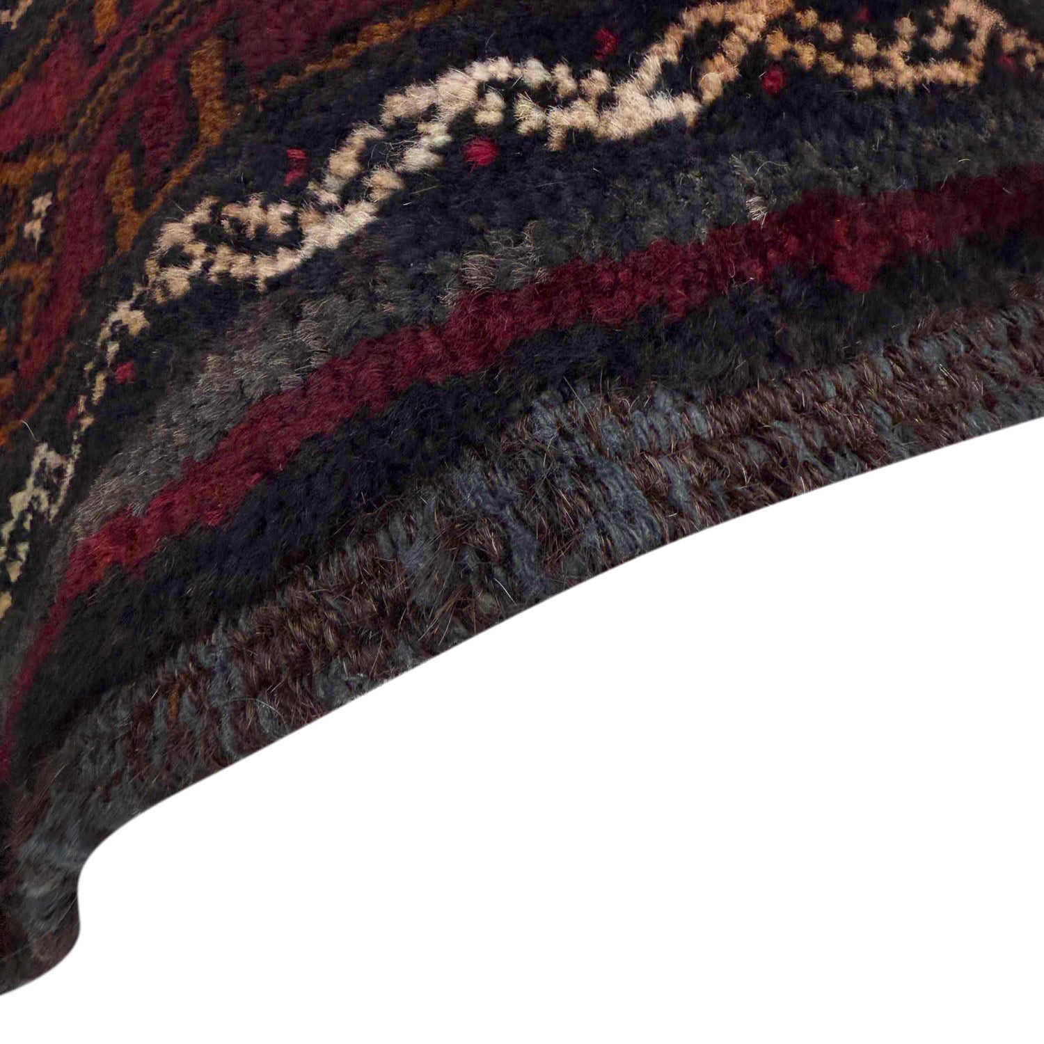 Baluchi Rug Handmade Multi Geometric 5x8 ft